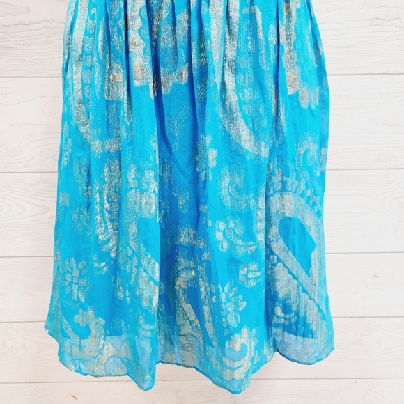 Aidan Mattox Silk Cocktail Dress - Picture 5 of 10